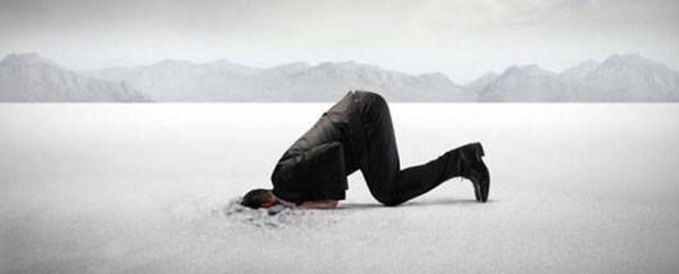 fear - buried head - wide