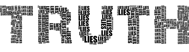 truth from lies banner